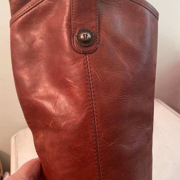 Frye brown leather high boots - Picture 3 of 16